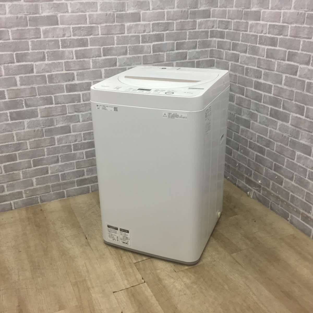 シャープ 4.5kg 洗濯機 2019年製