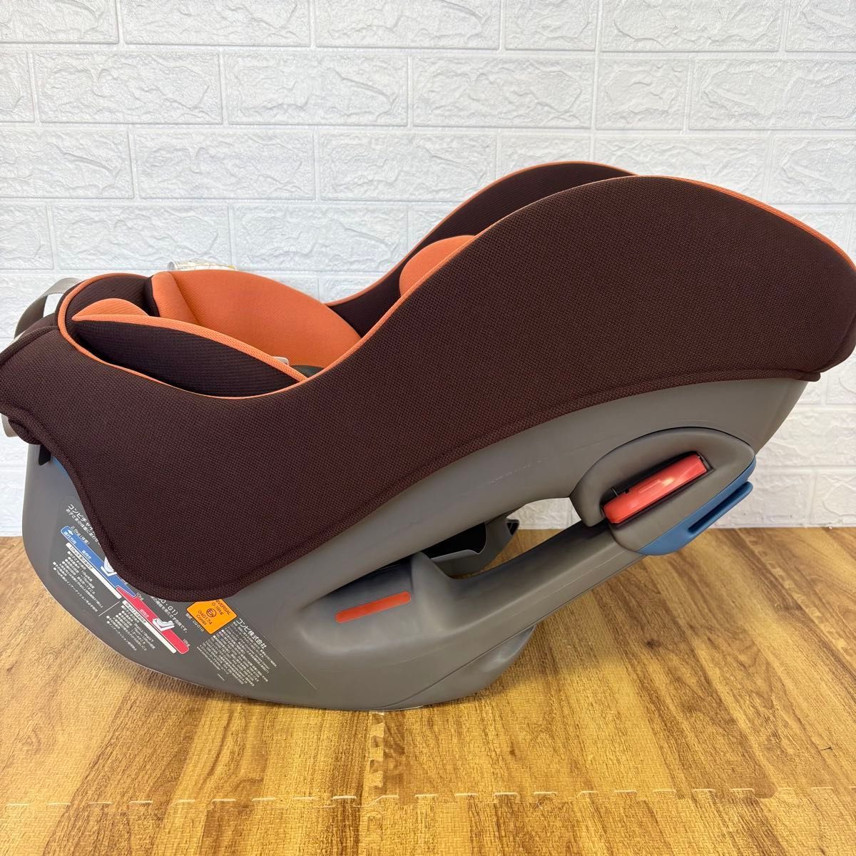 Combi コンビ ミニマグランデ チャイルドシート ブラウンプレッソ 新生児〜 手洗い済み STEELWINDOWSANDDOORS_COM
