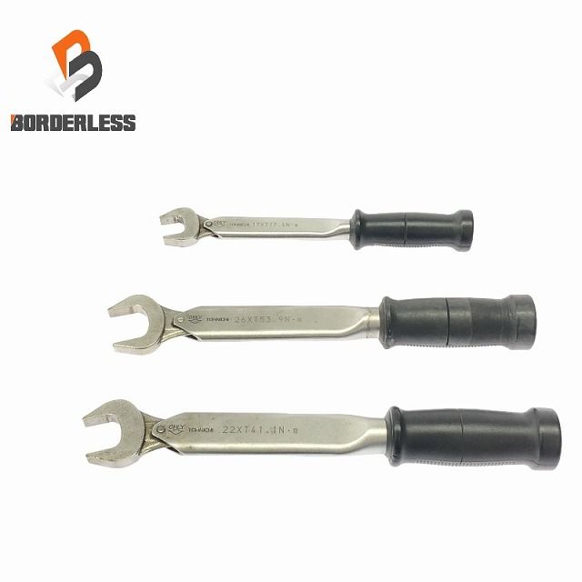 TOHNICHI トルクレンチ 3個セット 26XT53 22XT39 17XT17　工具 ハンドツ－ル 激安1円スタ－ト ☆中古品 3本セット☆TOHNICHI 東日 トルクレンチ 26XT53.9N・m 22XT41