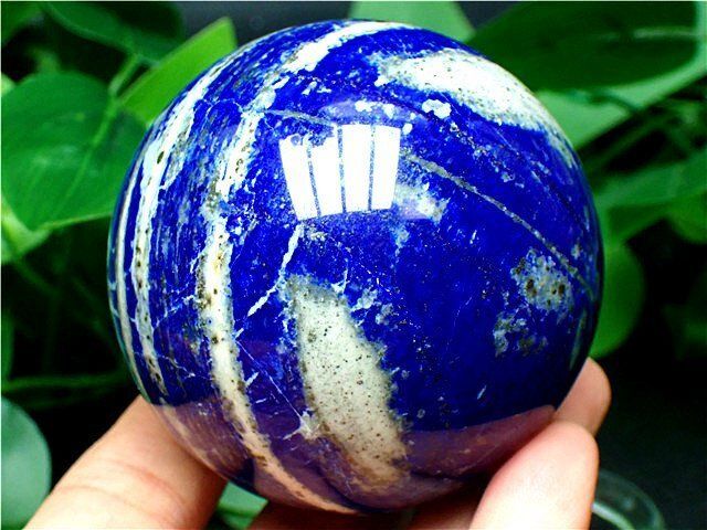 65mm ◆AAA級天然ラピスラズリ丸玉B84O1|176O01C