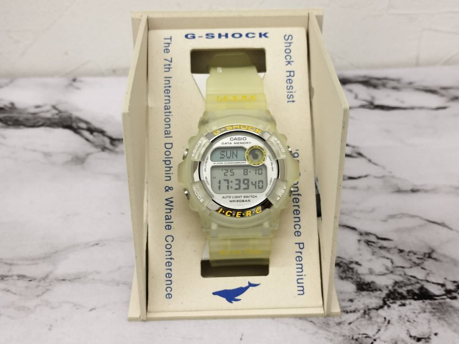 G-SHOCK/Gショック 第7回イルクジ記念 スケルトン/DW-9200K-2BT【動作