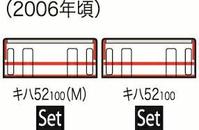 キハ52 100形ディーゼルカー 盛岡色 赤鬼 セット 2両 TOMIX 98019 鉄道模型 Nゲージ トミックス