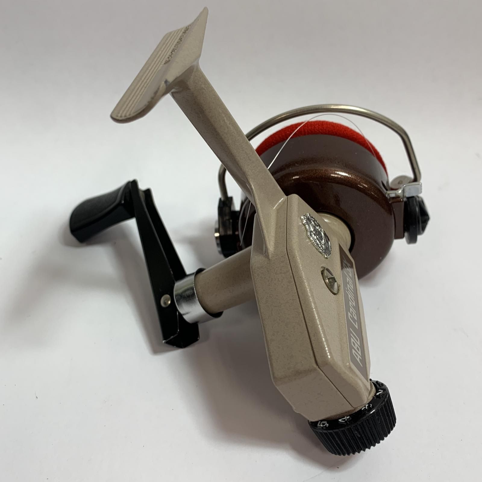 ★★Abu Garcia アブガルシア カーディナル3X  スピニングリール　箱 替スプール付 メタリックブラウン x ベージュ系 Abu Garcia アブガルシア カーディナル3X スピニングリール 箱