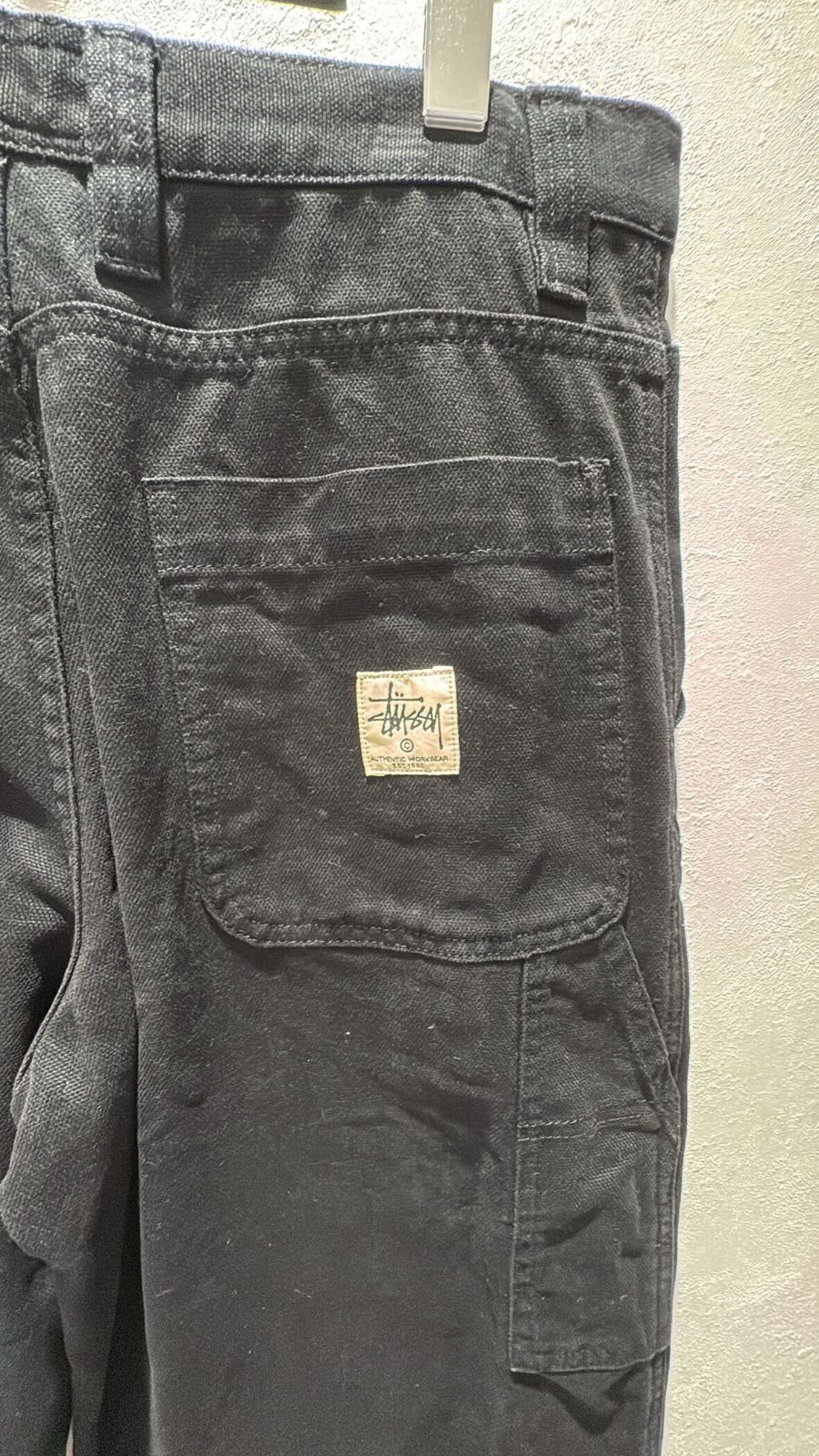 STUSSY (ステューシー) Canvas Work Pants ダブルニーキャンバスワーク