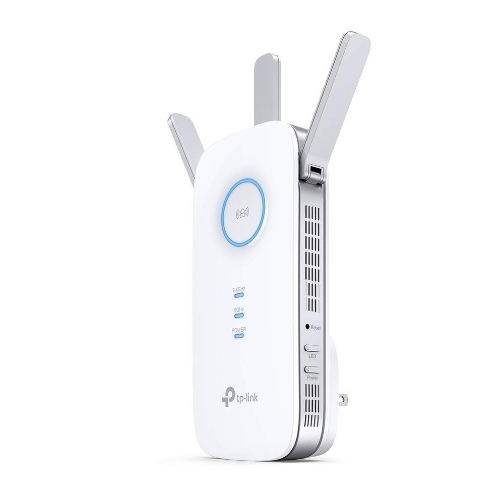 【在庫処分】メーカー3年 APモード付き ブリッジ コンセント直挿し ハイパワー 1300+450Mbps 11ac RE450/A 中継器 無線LAN WiFi TP-Link