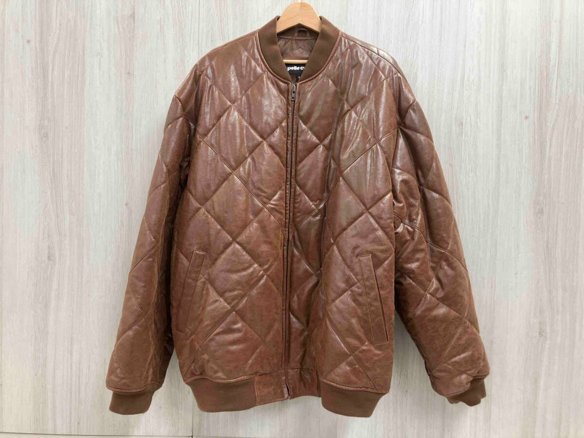 PELLE CYMA ペレ シーマ 古着 その他レザージャケット ブラウン サイズXL
