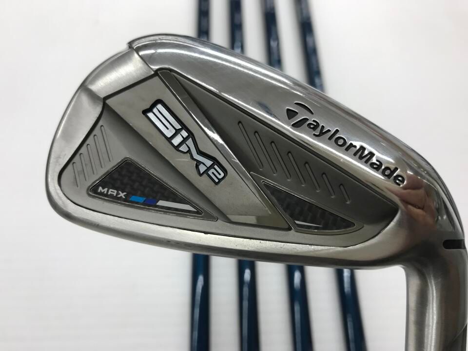 【即納】SIM2 MAX | S | TENSEI BLUE TM60(SIM2) | 中古 | アイアンセット | テーラーメイド