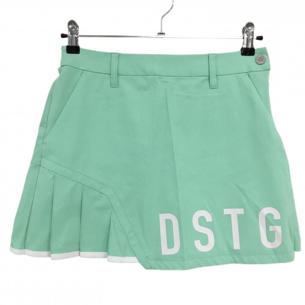 DESCENTE GOLF プリーツスカート ライトグリーン デサント