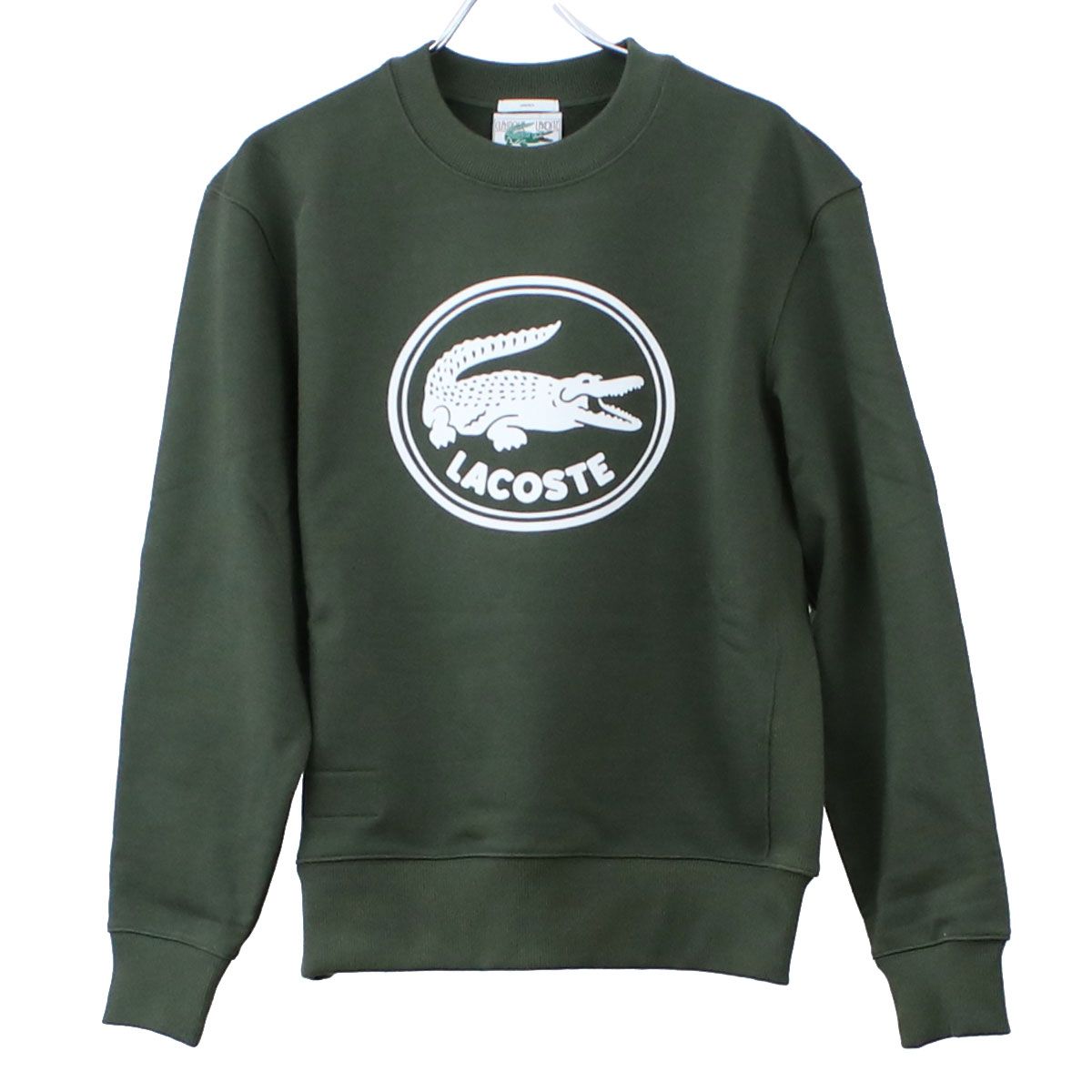 ラコステ LACOSTE ユニセックス－スウェット メンズ レディース ペアルック SH7582 S7TVERT KAKI グリーン系 apparel-01 ユニセックス tcld-bhsn tcld-bhsn