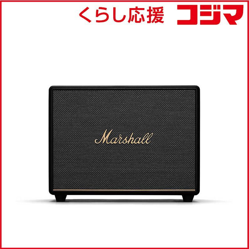 未開封 MARSHALL ブルートゥーススピーカー ブラック Bluetooth対応 WOBURN3BTBLACK ♥ 送料無料