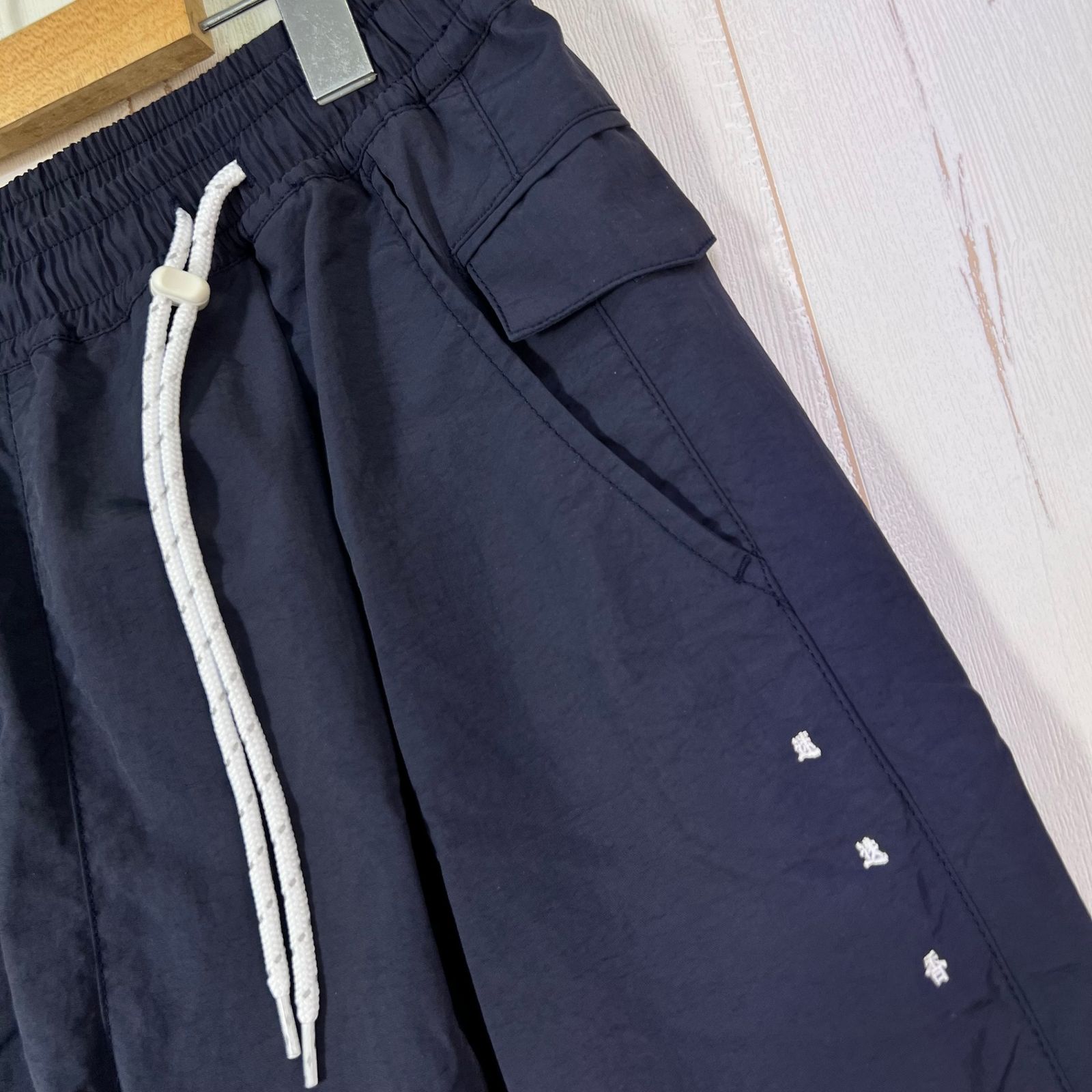 Unisex 2 ネイビー系 迷迭香 マンネンロウ ナイロン ハーベスト トレーナー NYLON HARVEST TRAINER ウェア ボトムス ロングパンツ ウィンドシェル z ロング