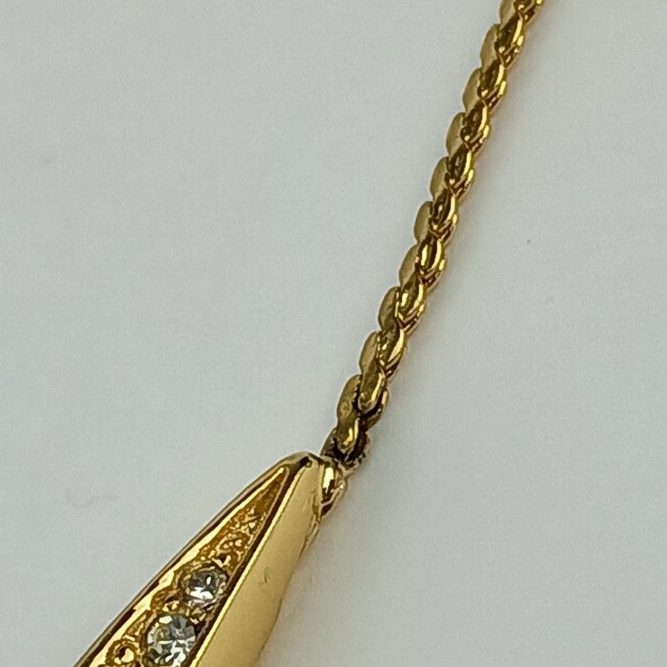 美品 Christian Dior クリスチャンディオール ネックレス V