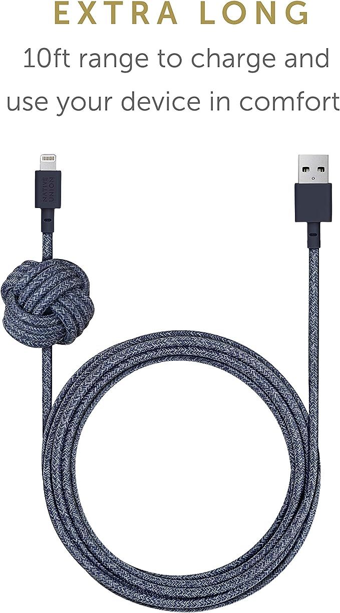 NATIVE UNION (ネイティブユニオン) NIGHT Cable USB-A to