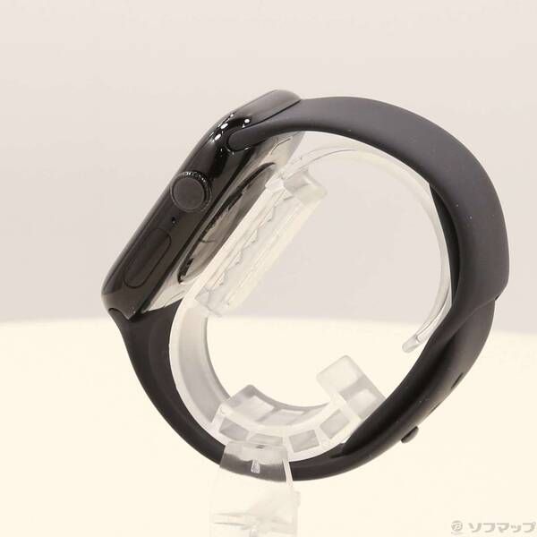 〔 品〕 Apple Watch Series 10 GPS 46mm ジェットブラックアルミニウムケース ブラックスポーツバンド 344
