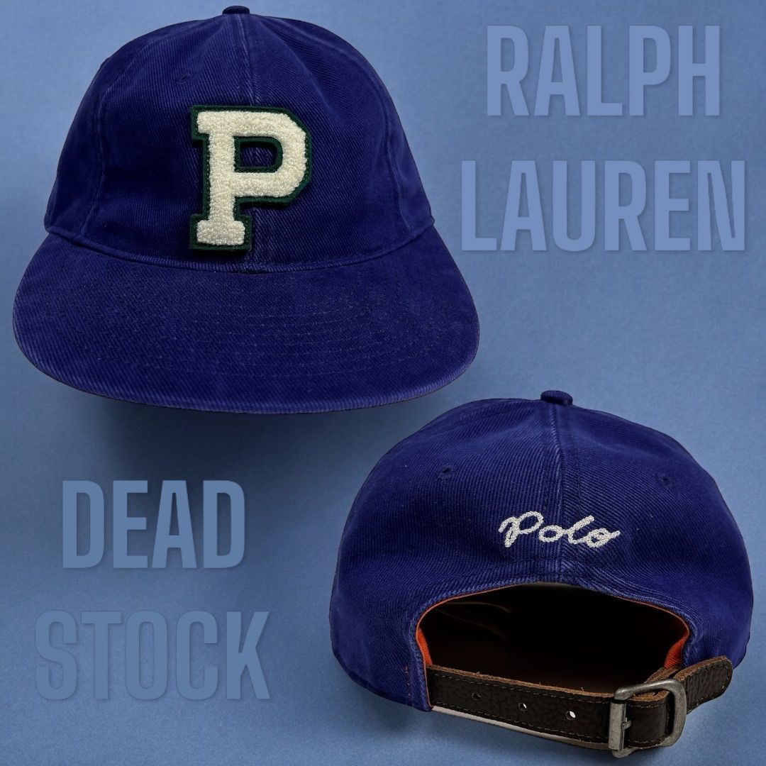 新品ラルフローレン  デッドストックキャップ定価15,400円ポロPOLO RALPH LAUREN