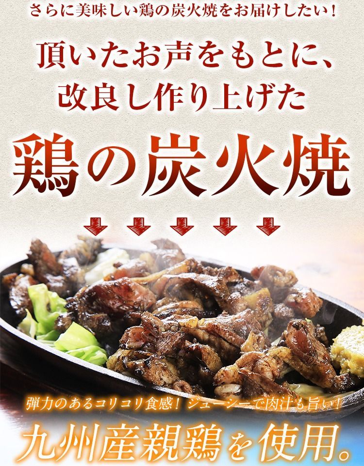 鶏の炭火焼き(親鶏) 100g×3袋 塩こしょう風味 送料無料 おつまみ 宮崎名物 地鶏 お試し 食品 肉 レトルト 珍味 [メール便]