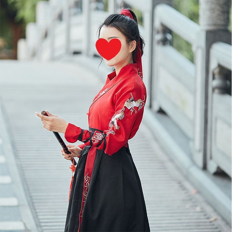 漢服セット　男女兼用　刺繍　レディース　メンズ　魏晋風　常服