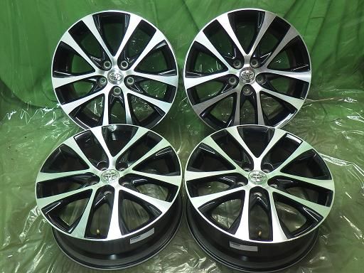 TOYOTAトヨタ 50系エスティマアエラス純正ホイール18インチ×7J+51 TOYOTA トヨタ エスティマ 50系 2006~ アエラス 純正 中古ホイール 4本