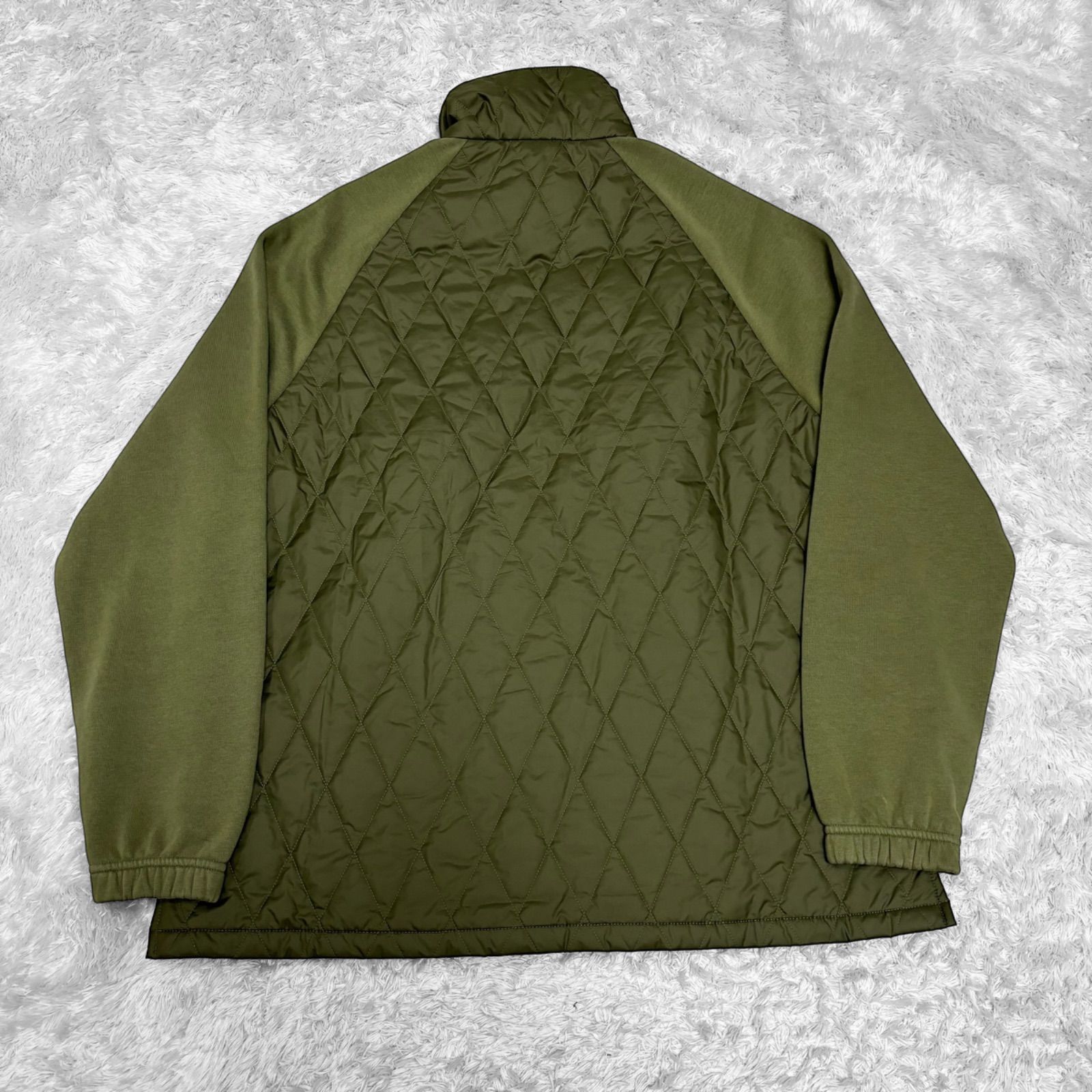 アディダス adidas キルティング ハーフジップ ジャケット