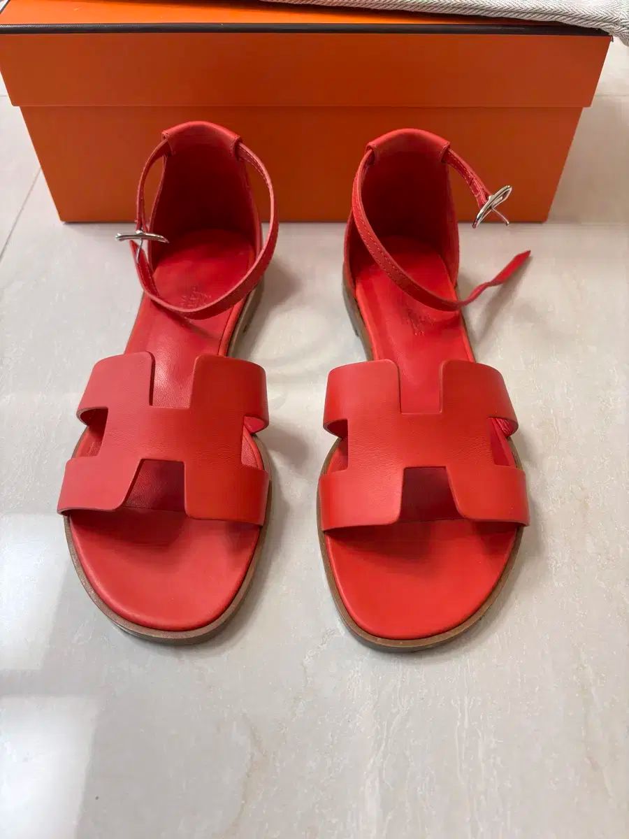 HERMES エルメス サントリーニ サンダル 35 サイズ