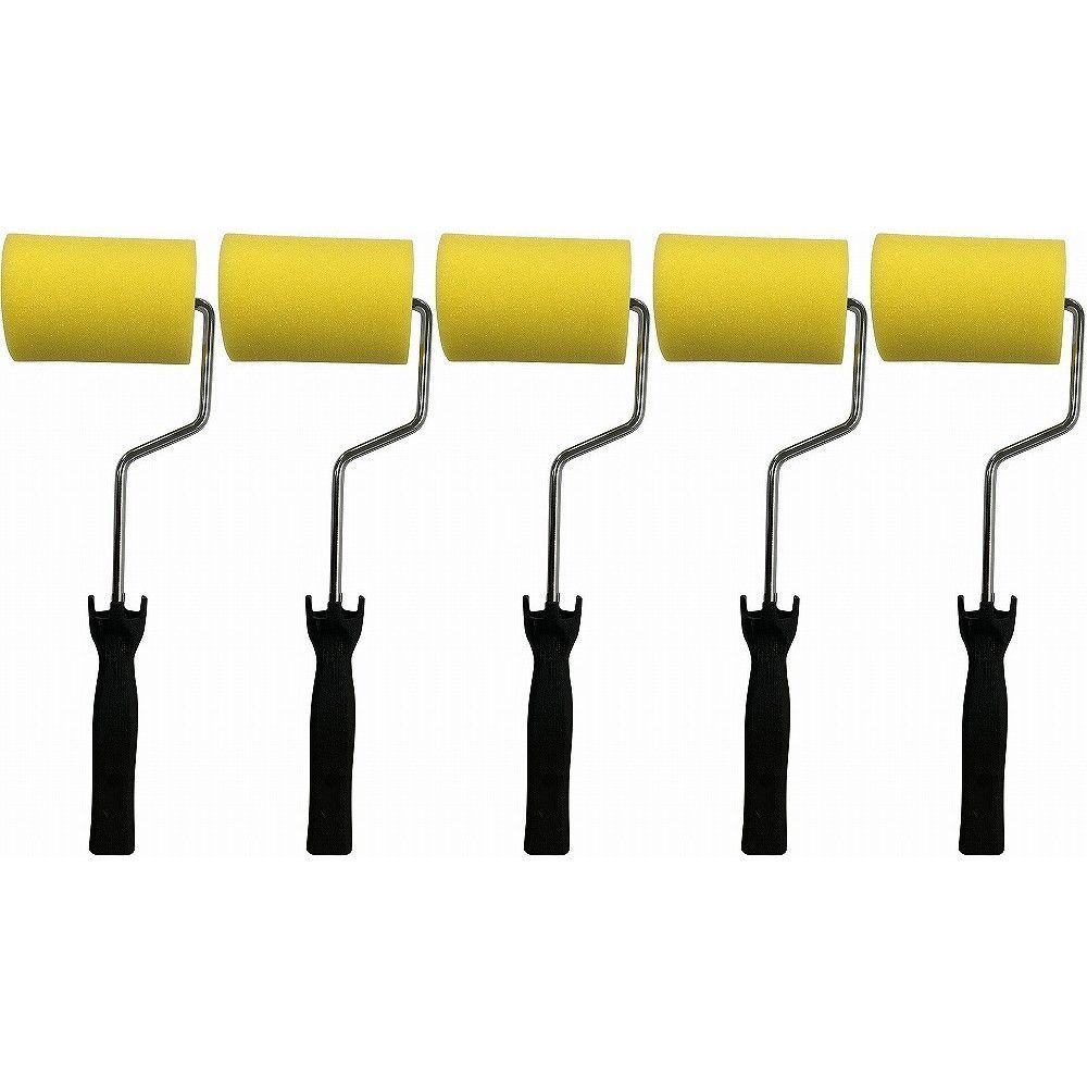 大塚刷毛製造 モルトローラー セット 4インチ 5個セット【BT-33】