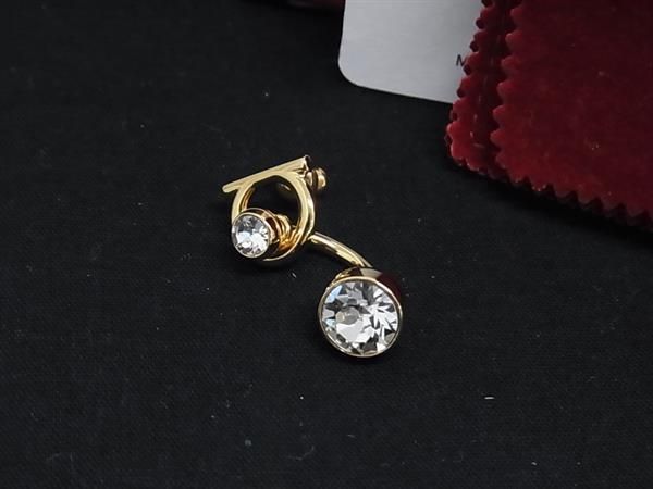 □極美品□ Salvatore Ferragamo フェラガモ ガンチーニ 片耳