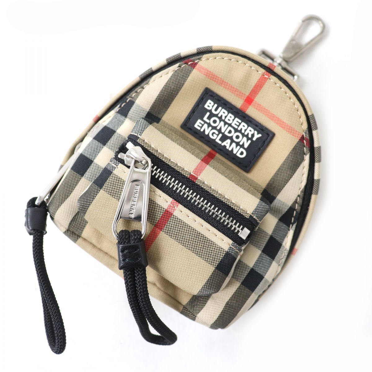 BURBERRY バーバリー ノバチェック ミニリュック チャーム付き