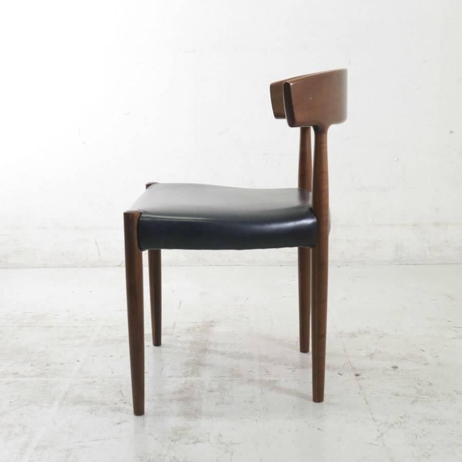 ウォールナット無垢 ダイニングチェア