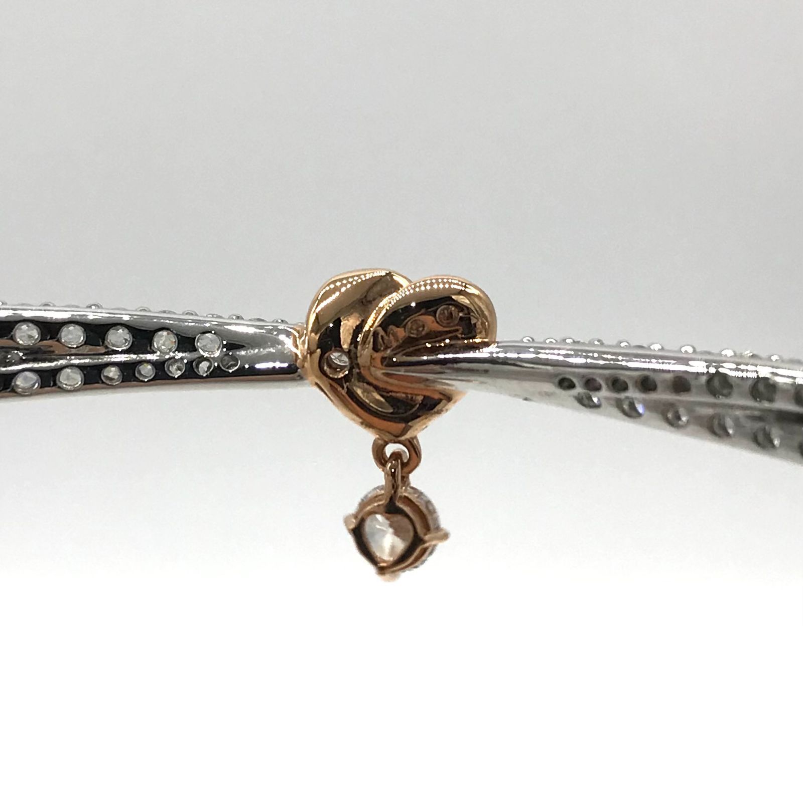 ▽SWAROVSKI/スワロフスキー Lifelong Heart バングル ハート