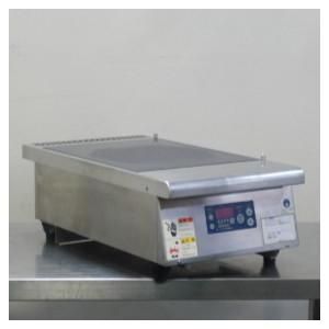 2011年製 ニチワ MIR-3TN6SP 業務用 1口 IH コンロ W30D55H20cm 3相200V 3kw 電磁 調理機 卓上 鍋～27cm フィルター