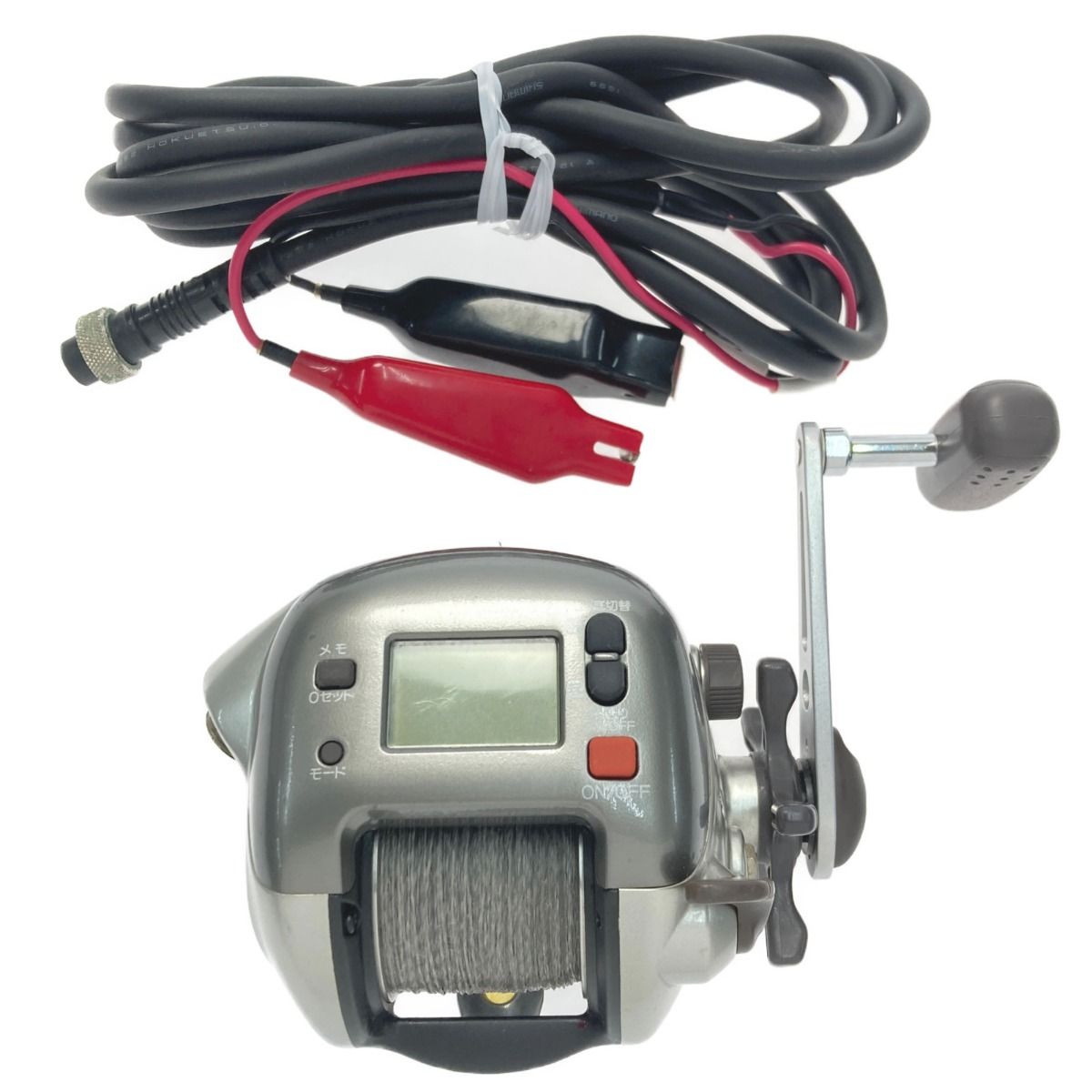 SHIMANO Dendoumaru 1000H RG121 Electric Fishing Reel Power Cord Manual  Excellent