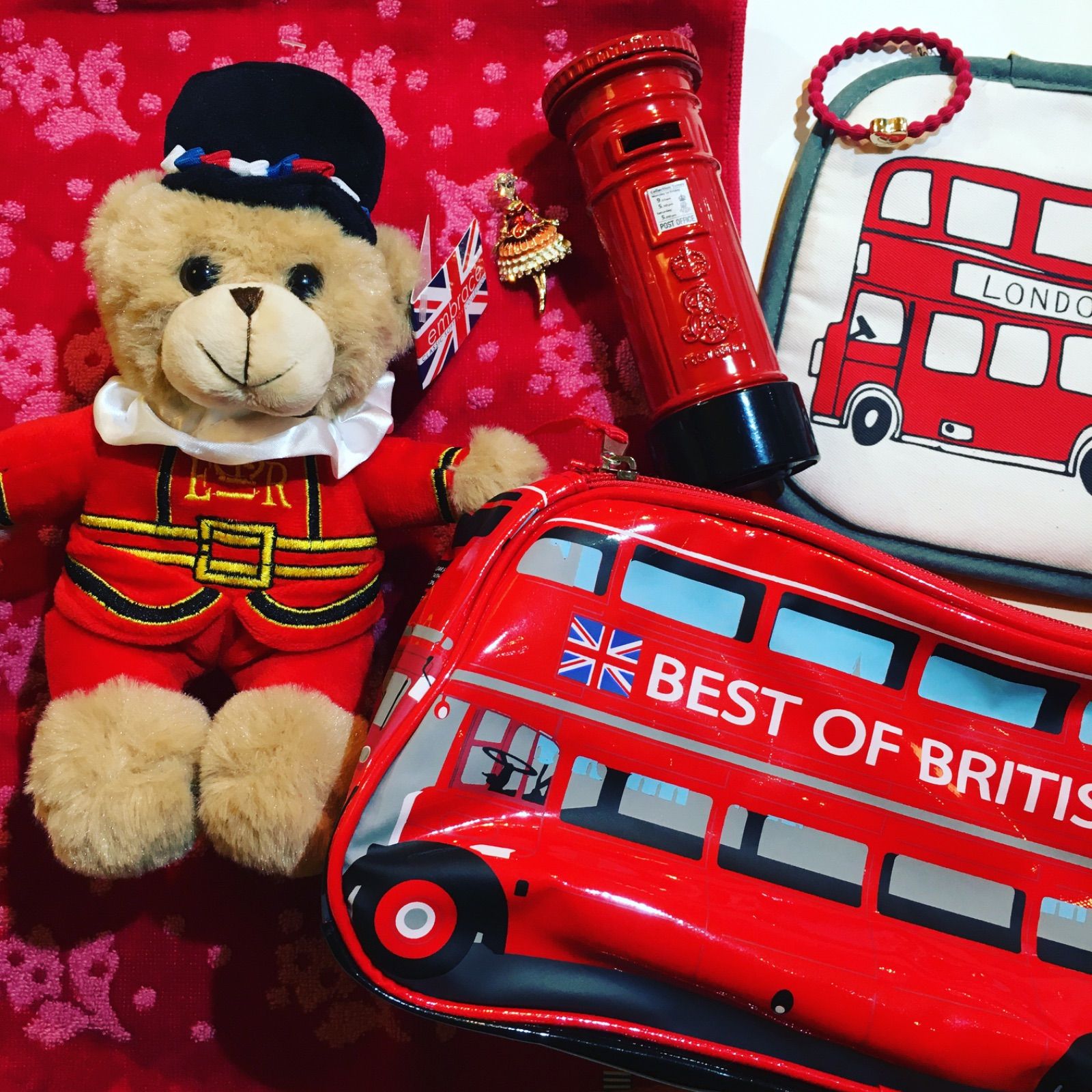 London Bus Wash Pouch / ロンドンバス ウォッシュポーチ 英国雑貨