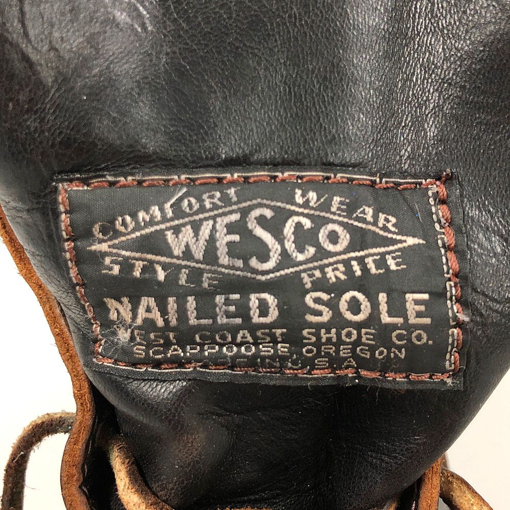 WESCO ウエスコ 100周年 Costom 38LTT ウールキャップ付 ブーツ ブラック サイズUS9.5D=27.5cm 正規品 / 30747