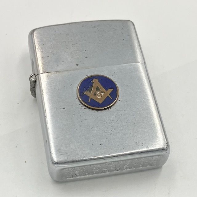 ZIPPO ビンテージ ジッポー 1953年 フルスタンプ スチール製 フリーメイソン