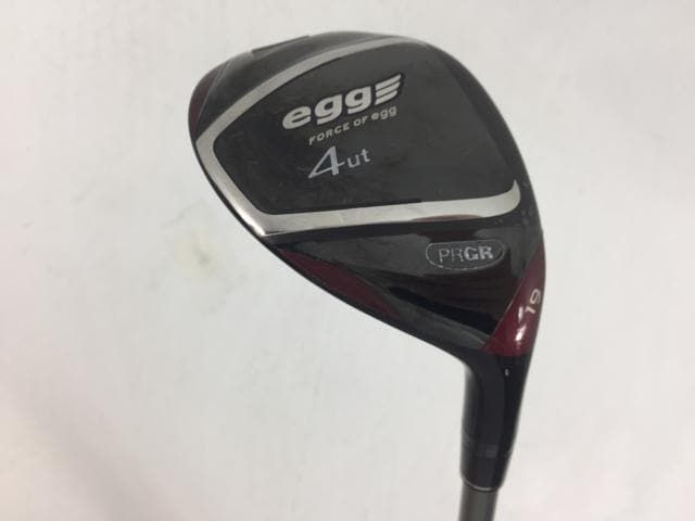 返品OK ゴルフクラブ プロギア NEW egg 赤エッグ ユーティリティ 2017 オリジナルカーボン U4