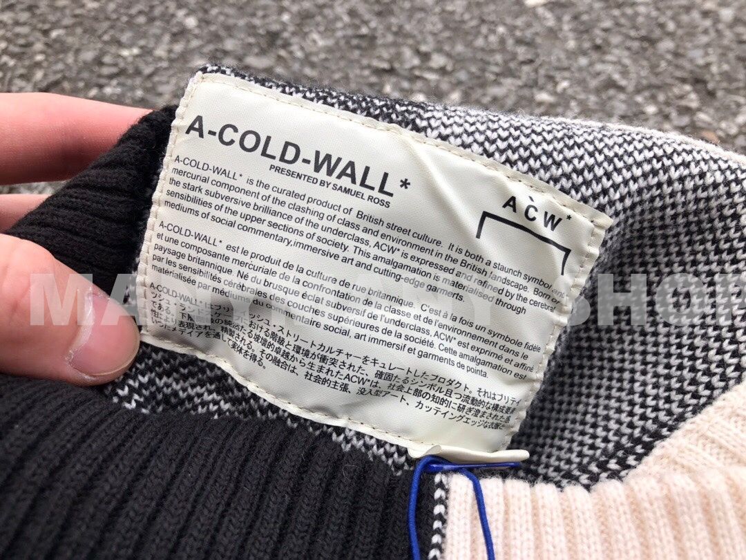 【新品】 A-Cold-wall ACW ニットセーター