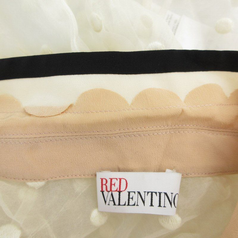 レッドヴァレンティノ□ブラック総柄ブラウス RED VALENTINO(レッドヴァレンティノ) ブラウス・シャツ