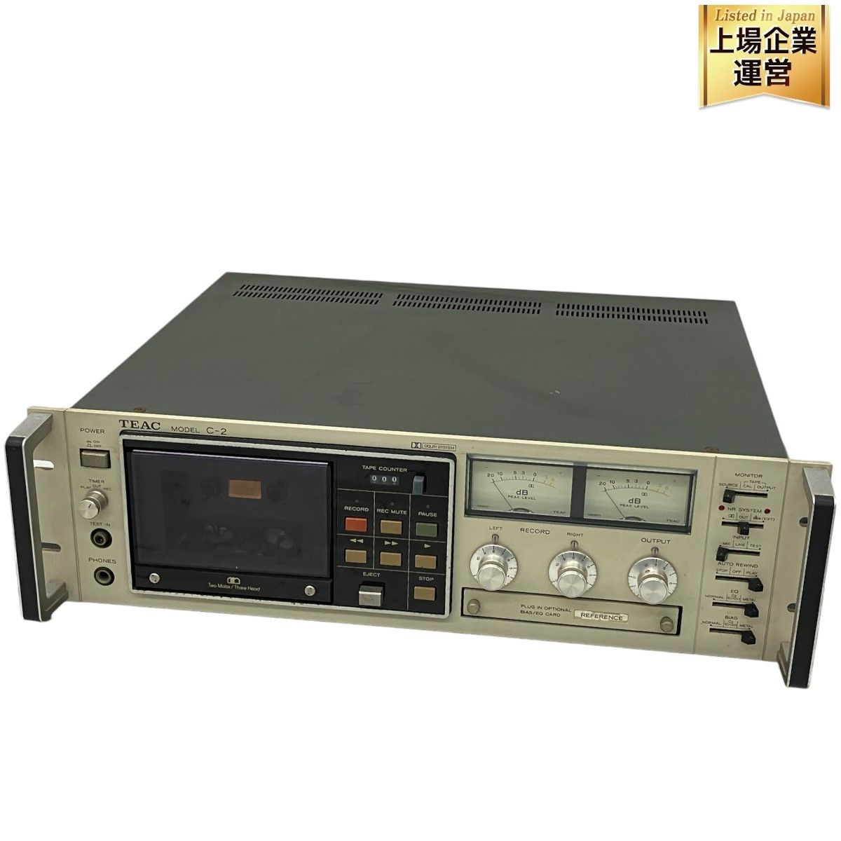 TEAC C-2 カセットデッキ 音響機器 オーディオ機材 ティアック