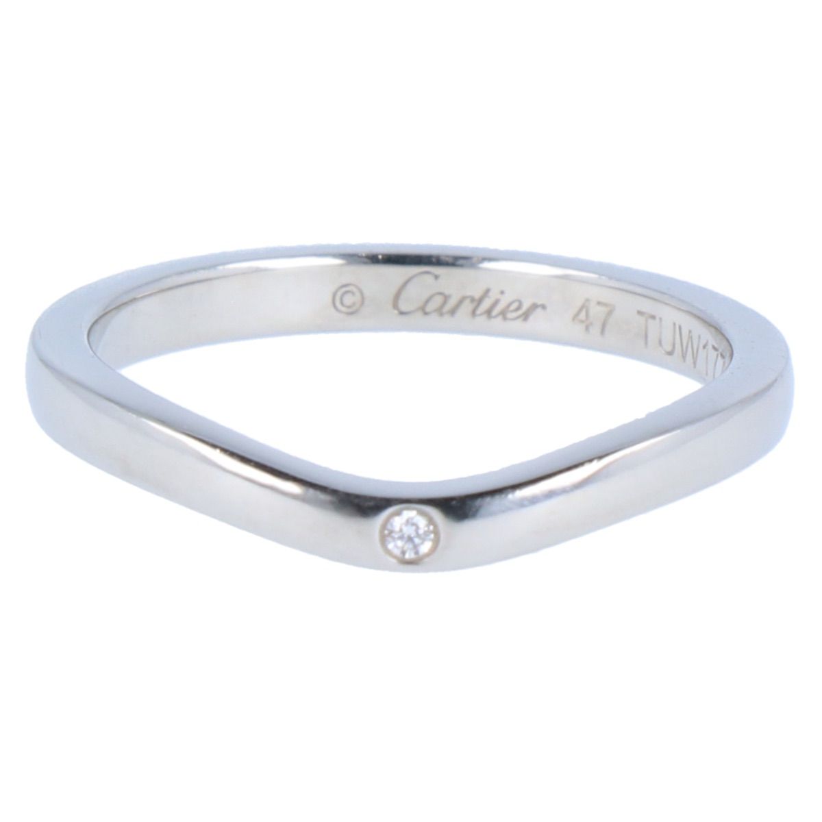 Cartier】 カルティエ バレリーナ ウェディング リング B4092900
