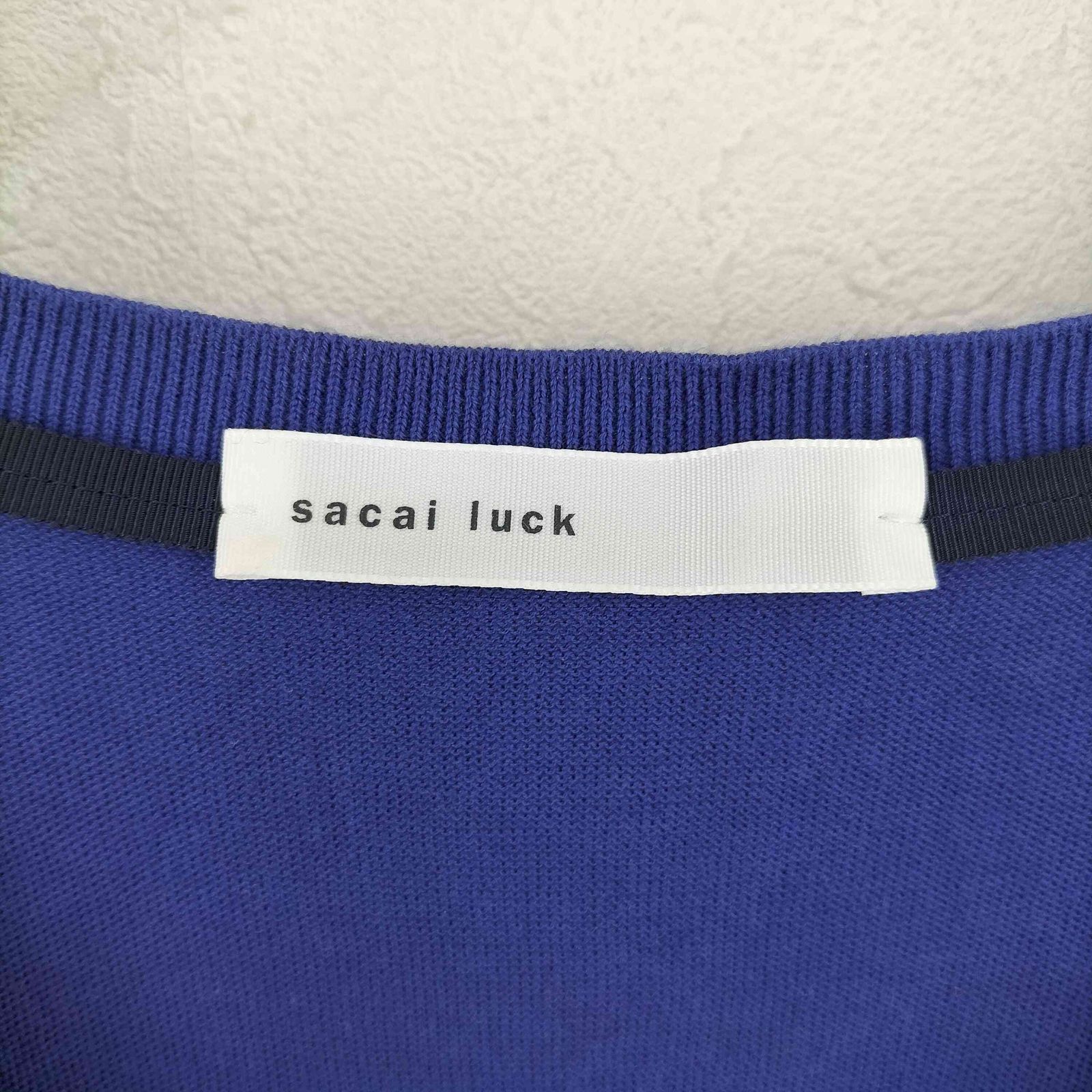 サカイラック sacai luck フラワーレースドッキングチュニック