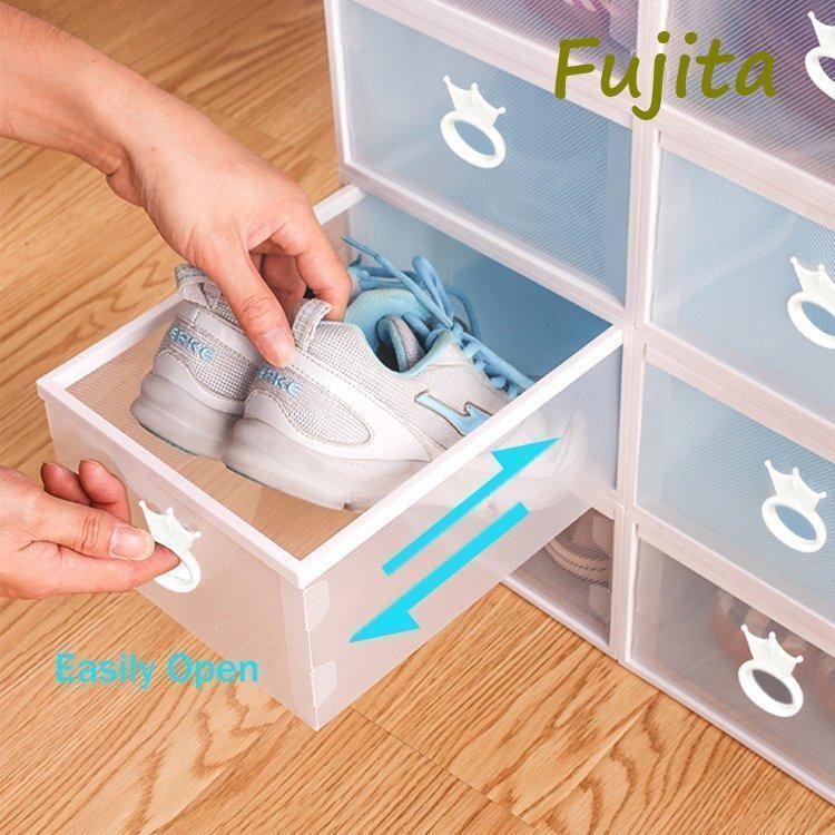 シューズ収納ケース シューズボックス 24点セット 収納BOX 靴箱 整理