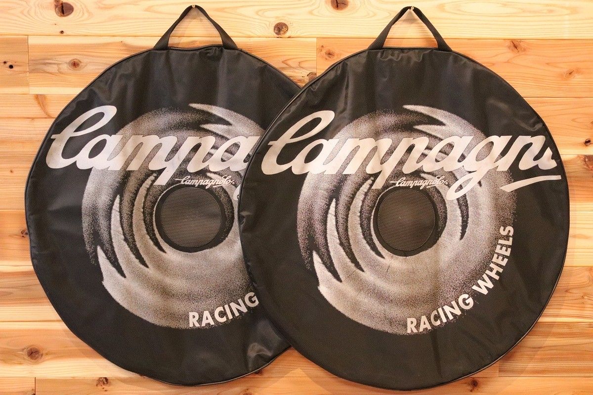 カンパニョーロ CAMPAGNOLO ホイールバッグ ブラック 2枚セット 【広島店】