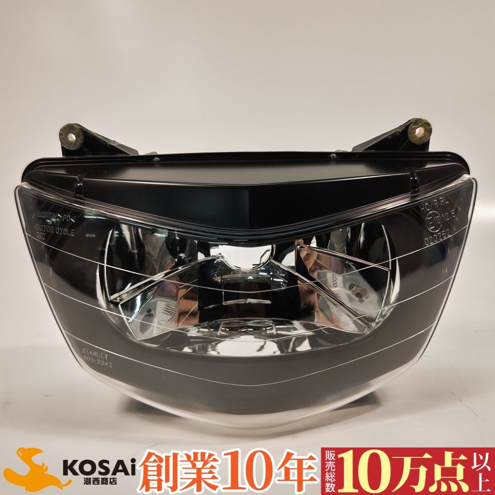 ホンダ VTR1000F ファイアーストーム SC36 純正 ヘッドライト 33120-MBB-003 年式97 取付部にガムテ跡