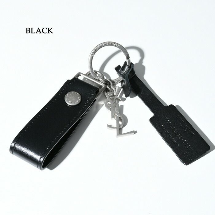 SAINT LAURENT サンローラン キーリング キーホルダー カサンドラ KEY
