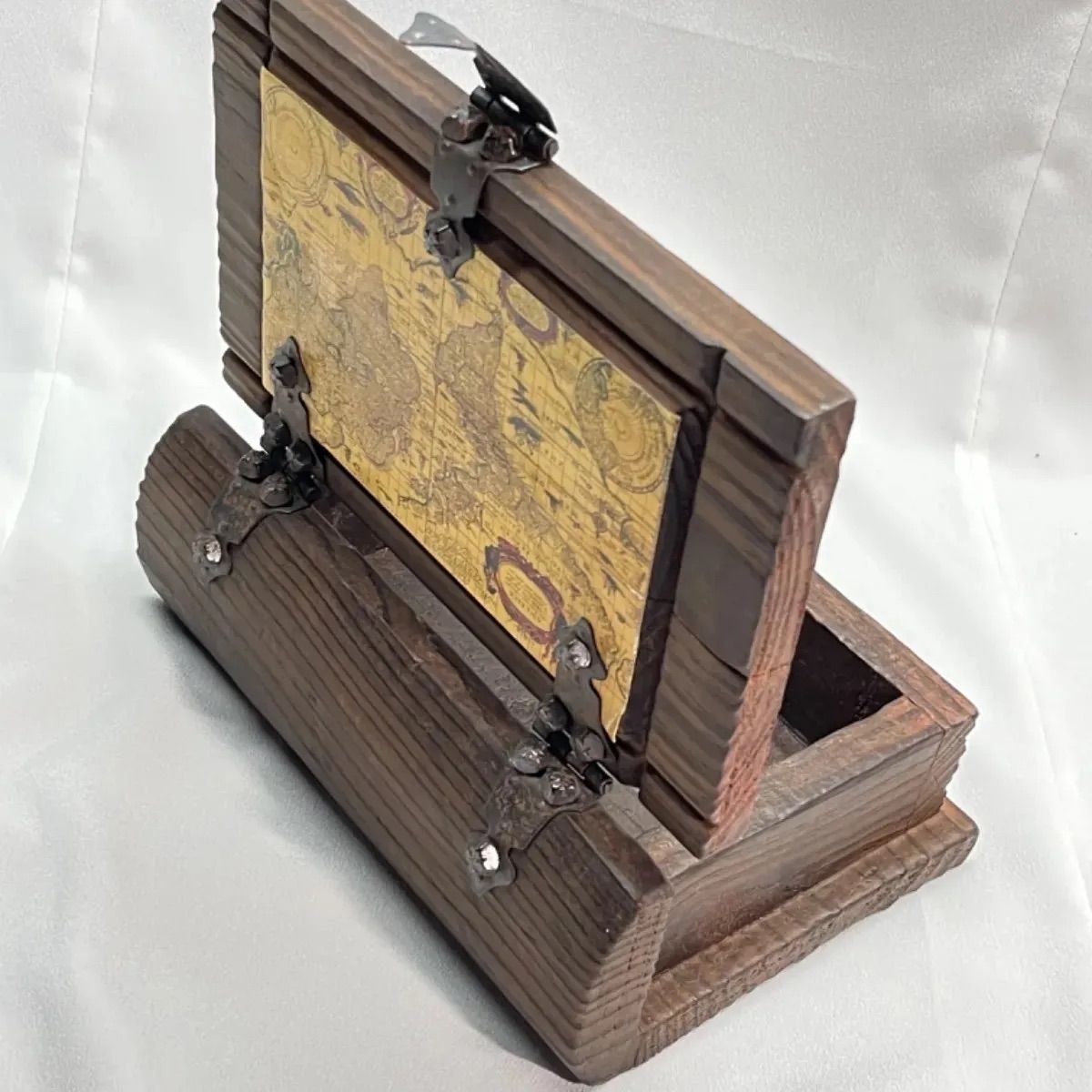 アンティーク 小物入れ 木箱 ブックボックス 本型 ヴィンテージ - メルカリ