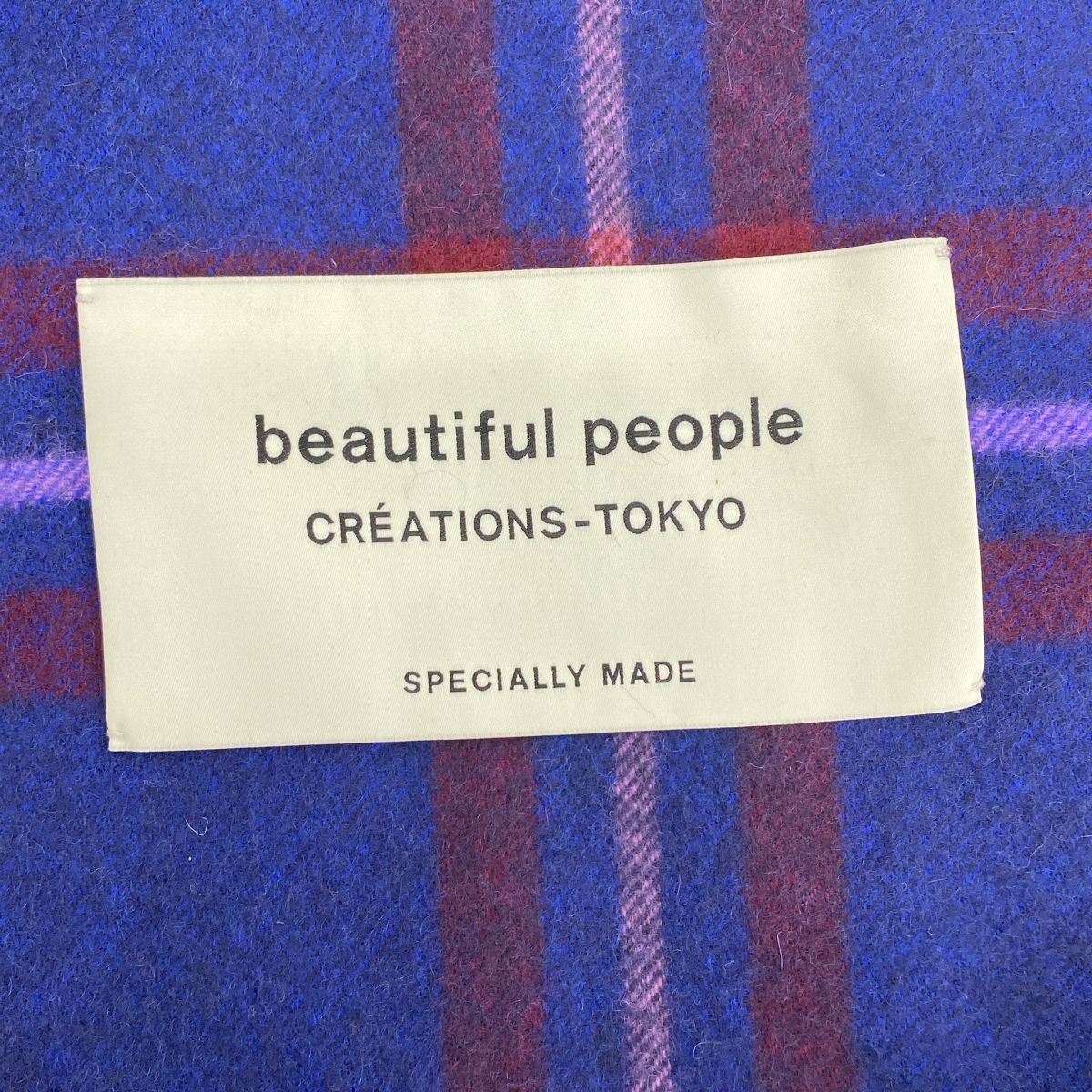 beautiful people / ビューティフルピープル | × Johnstons 大判  