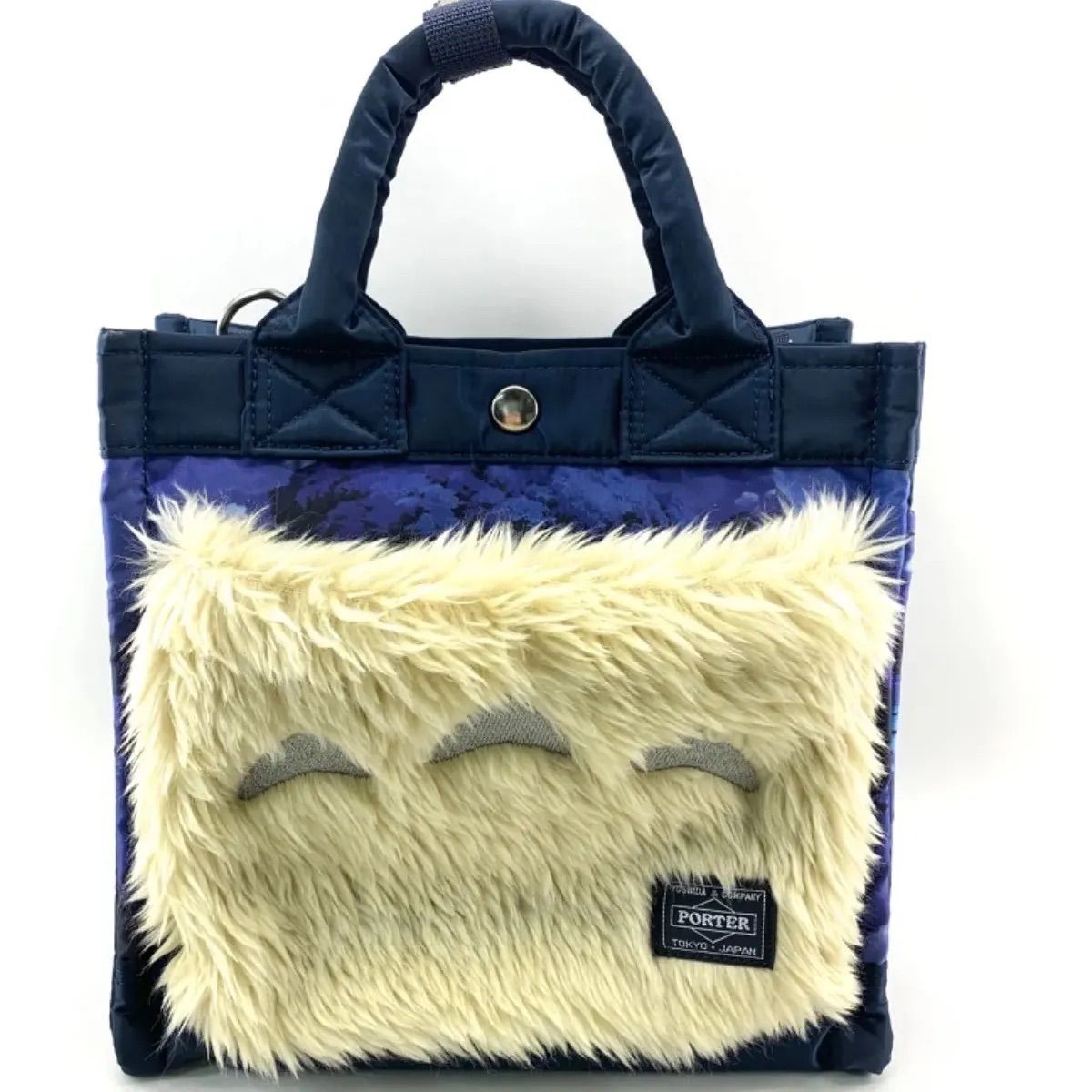 流行に PORTER」 【美品】PORTER トトロ PORTER コラボ 2wayトート RELEASE】「となりのトトロ × ナイロン  第2弾のブラックカラー 伊勢丹限定