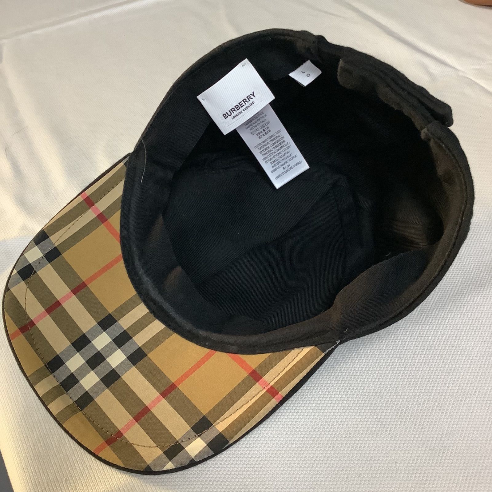 櫻子【貴重XS】BURBERRY TB ロゴ ベースボール キャップ XS 三越伊勢丹 | burberry/バーバリー通販 | チェック EKD ベース