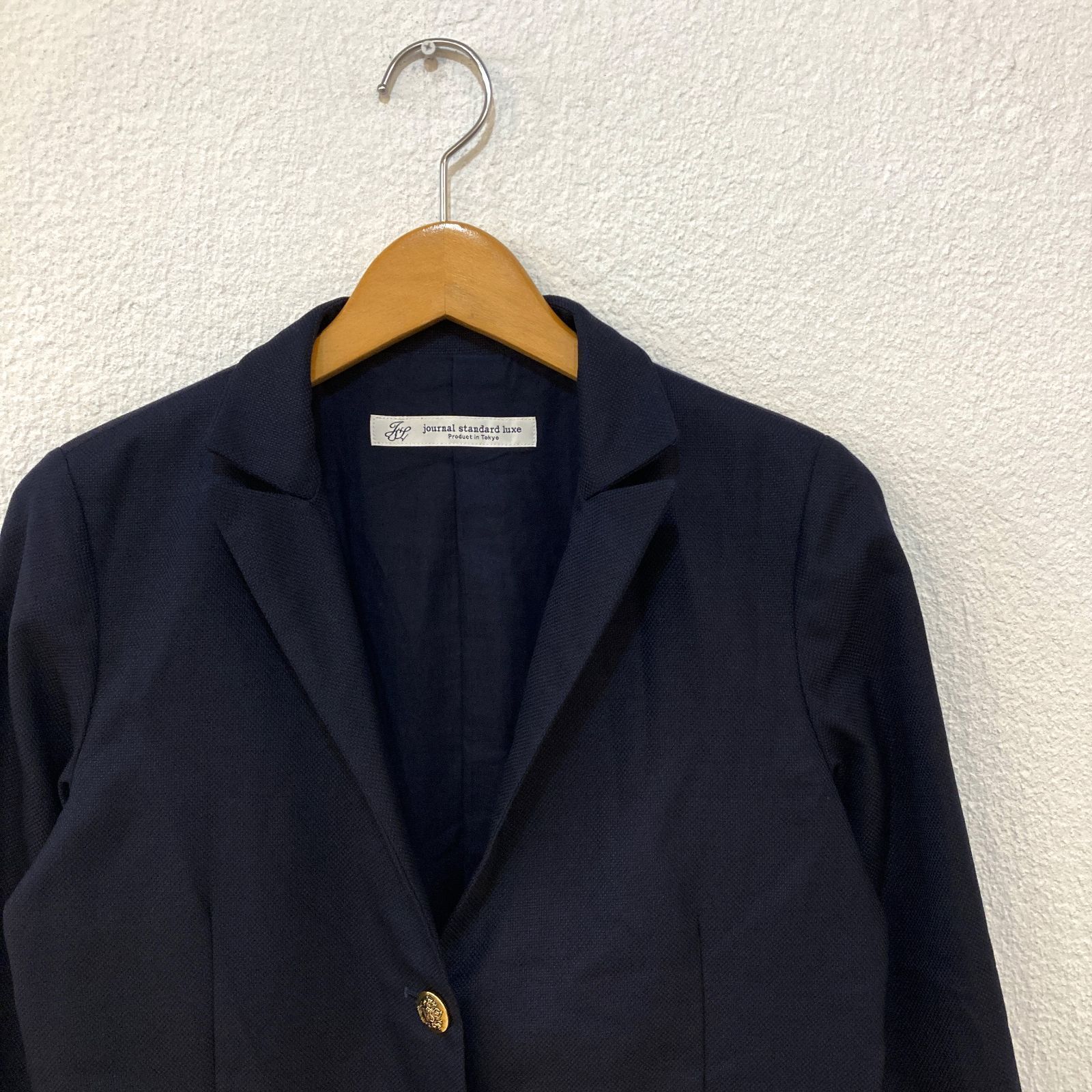 美品　ジャーナルスタンダードラックス　ネイビー　ジャケット 美品 ジャーナルスタンダードラックス ネイビー ジャケット