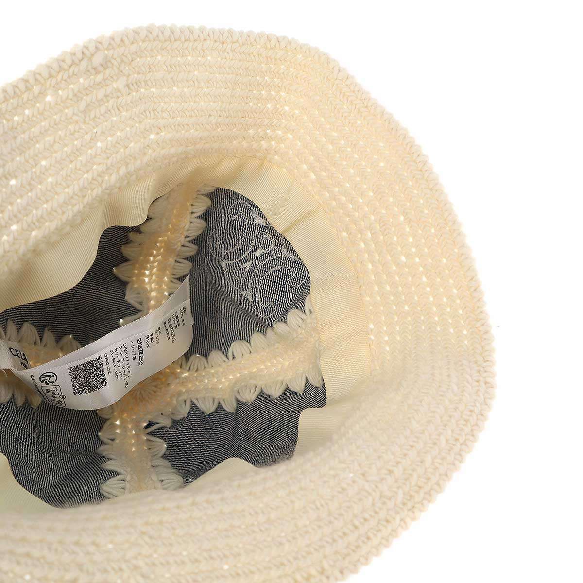 A9821F セリーヌ トリオンフ ハット ウール×ナイロン　セリーヌ帽子 A9821F セリーヌ トリオンフ ハット ウール×ナイロン セリーヌ帽子